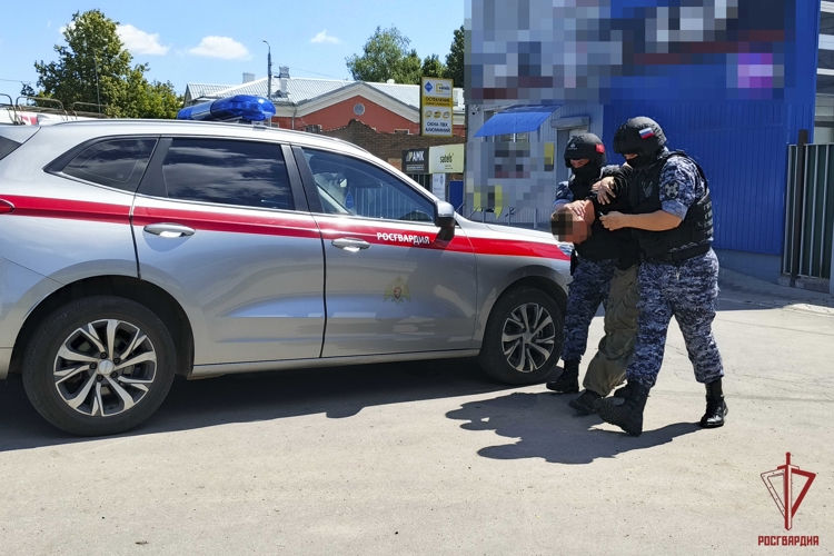 Росгвардейцы провели тактико-специальное занятие на охраняемом объекте в Туле