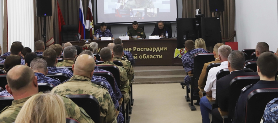 Росгвардейцы подвели итоги служебно-боевой деятельности за первое полугодие 2026 года в Туле