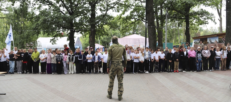 Всероссийская акция «Каникулы с Росгвардией» продолжается в Туле