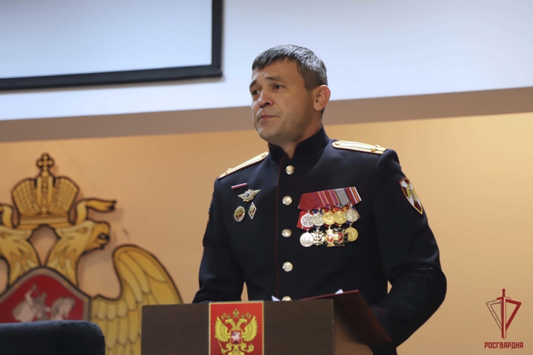 В Туле наградили отличившихся сотрудников ОМОН «Молот»