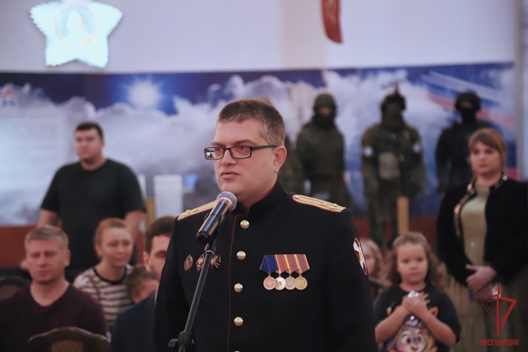 Подшефные Росгвардии кадеты дали торжественную клятву в Туле